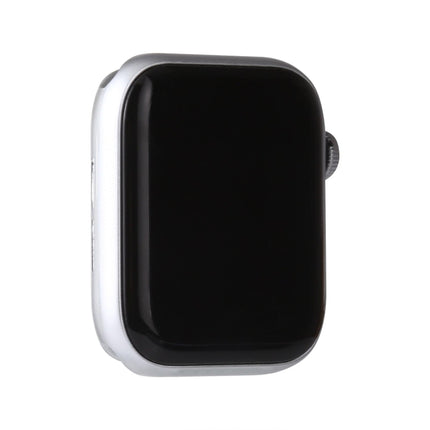 For Apple Watch Series 6 44mm Black Screen Non-Working Fake Dummy Display Model, For Photographing Watch-strap, No Watchband(Silver)-garmade.com