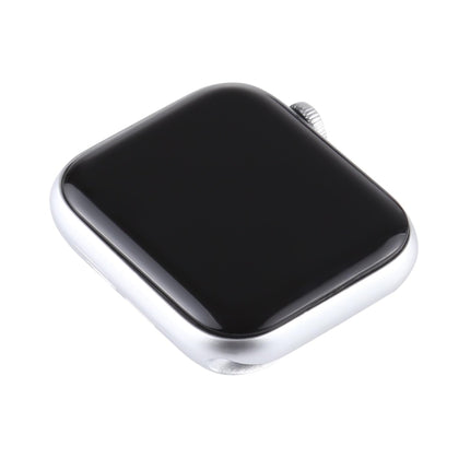 For Apple Watch Series 6 44mm Black Screen Non-Working Fake Dummy Display Model, For Photographing Watch-strap, No Watchband(Silver)-garmade.com