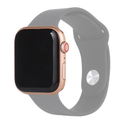 For Apple Watch Series 6 40mm Black Screen Non-Working Fake Dummy Display Model, For Photographing Watch-strap, No Watchband(Gold)-garmade.com