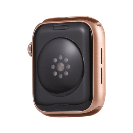 For Apple Watch Series 6 40mm Black Screen Non-Working Fake Dummy Display Model, For Photographing Watch-strap, No Watchband(Gold)-garmade.com