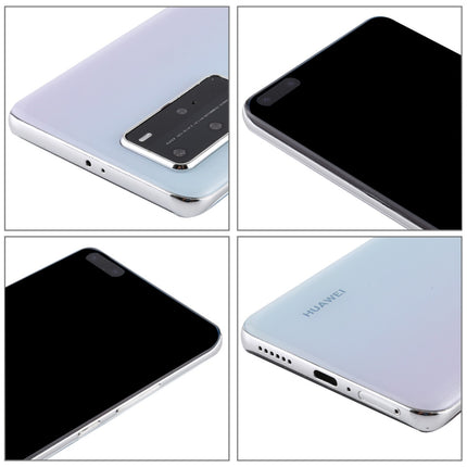 For Huawei P40 Pro 5G Black Screen Non-Working Fake Dummy Display Model (White)-garmade.com