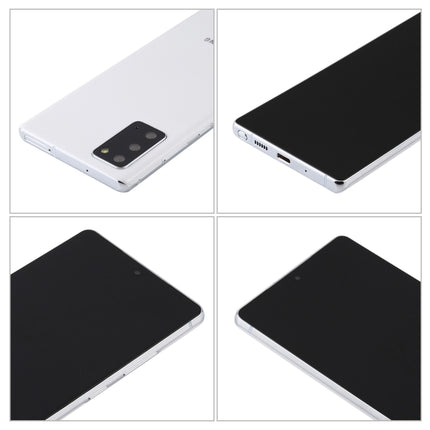 For Samsung Galaxy Note20 Ultra 5G Black Screen Non-Working Fake Dummy Display Model (White)-garmade.com