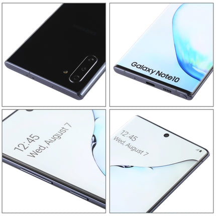 For Galaxy Note 10 Original Color Screen Non-Working Fake Dummy Display Model (Black)-garmade.com