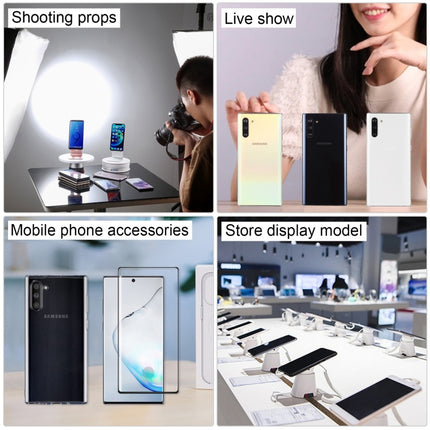 For Galaxy Note 10 Original Color Screen Non-Working Fake Dummy Display Model (White)-garmade.com