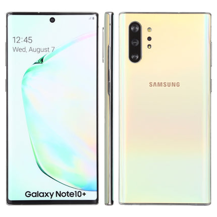 For Galaxy Note 10 + Original Color Screen Non-Working Fake Dummy Display Model (Silver)-garmade.com