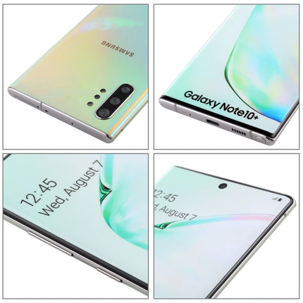 For Galaxy Note 10 + Original Color Screen Non-Working Fake Dummy Display Model (Silver)-garmade.com