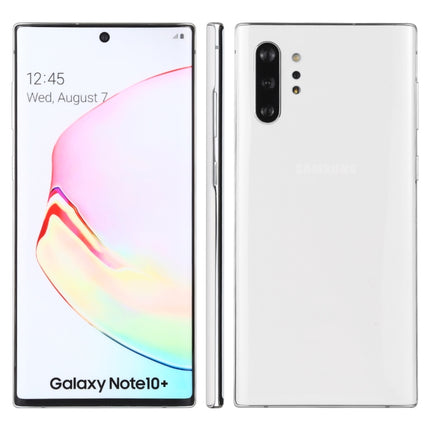 For Galaxy Note 10 + Original Color Screen Non-Working Fake Dummy Display Model (White)-garmade.com