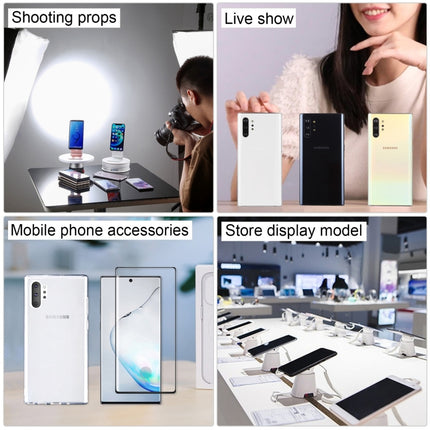 For Galaxy Note 10 + Original Color Screen Non-Working Fake Dummy Display Model (White)-garmade.com