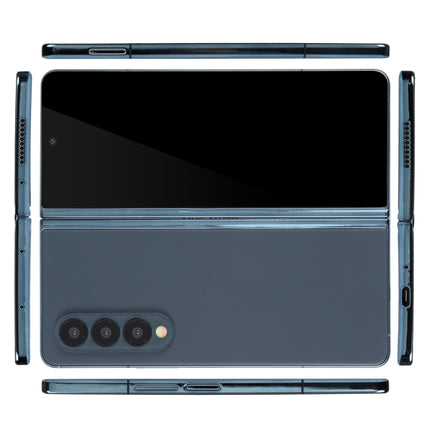 For Samsung Galaxy Z Fold4 Black Screen Non-Working Fake Dummy Display Model(Blue)-garmade.com