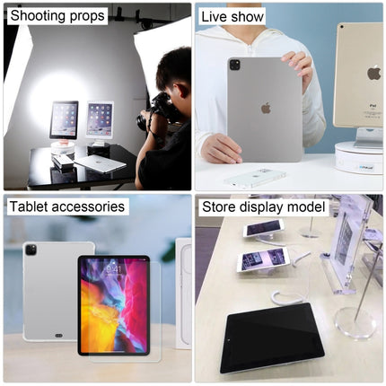 For iPad Pro 12.9 inch 2020 Color Screen Non-Working Fake Dummy Display Model (Grey)-garmade.com