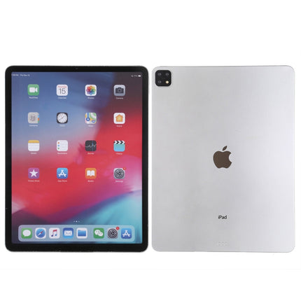 For iPad Pro 12.9 inch 2020 Color Screen Non-Working Fake Dummy Display Model (Silver)-garmade.com