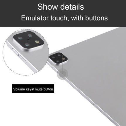 For iPad Pro 12.9 inch 2020 Color Screen Non-Working Fake Dummy Display Model (Silver)-garmade.com