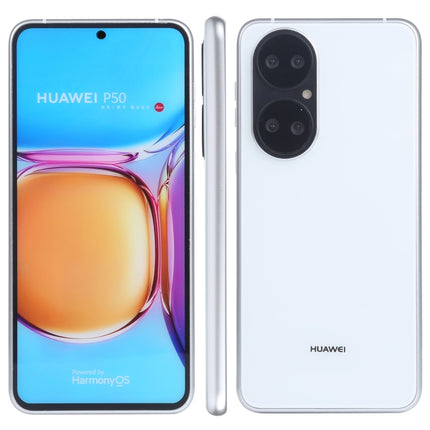For Huawei P50 Color Screen Non-Working Fake Dummy Display Model (White)-garmade.com