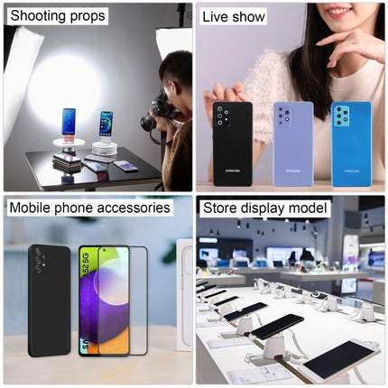 For Samsung Galaxy A52 5G Black Screen Non-Working Fake Dummy Display Model(Purple)-garmade.com