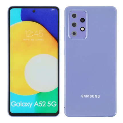 For Samsung Galaxy A52 5G Color Screen Non-Working Fake Dummy Display Model (Purple)-garmade.com