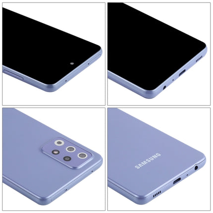 For Samsung Galaxy A72 5G Black Screen Non-Working Fake Dummy Display Model (Purple)-garmade.com