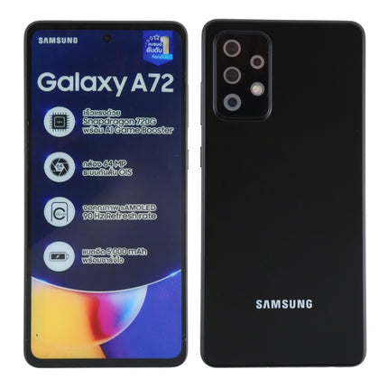 For Samsung Galaxy A72 5G Color Screen Non-Working Fake Dummy Display Model (Black)-garmade.com