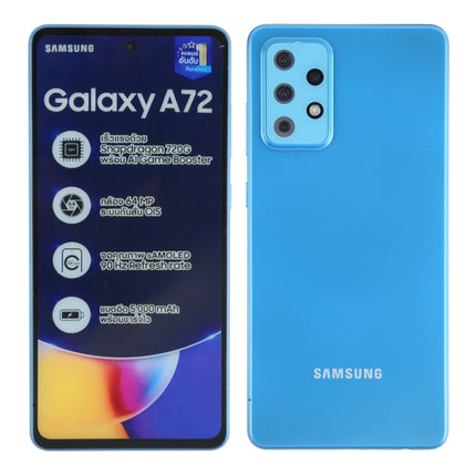 For Samsung Galaxy A72 5G Color Screen Non-Working Fake Dummy Display Model (Blue)-garmade.com