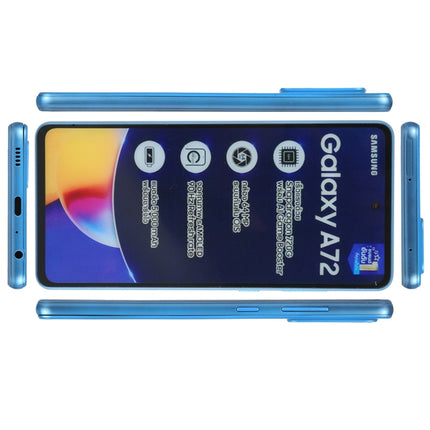 For Samsung Galaxy A72 5G Color Screen Non-Working Fake Dummy Display Model (Blue)-garmade.com