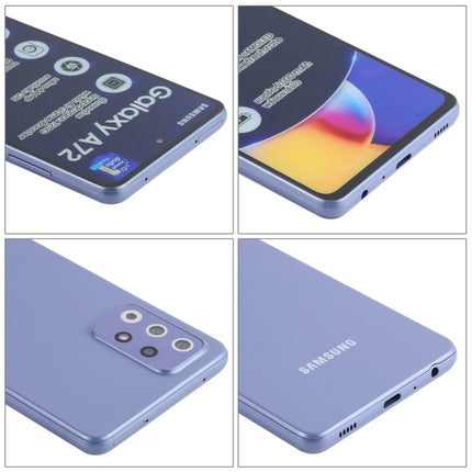 For Samsung Galaxy A72 5G Color Screen Non-Working Fake Dummy Display Model (Purple)-garmade.com