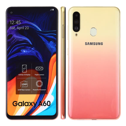 For Galaxy A60 Original Color Screen Non-Working Fake Dummy Display Model (Orange)-garmade.com