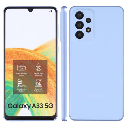 For Samsung Galaxy A33 5G Color Screen Non-Working Fake Dummy Display Model (Blue)-garmade.com