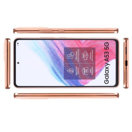 For Samsung Galaxy A53 5G Original Color Screen Non-Working Fake Dummy Display Model(Gold)-garmade.com