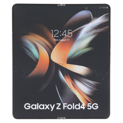 For Samsung Galaxy Z Fold4 Color Screen Non-Working Fake Dummy Display Model (Gold)-garmade.com