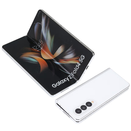 For Samsung Galaxy Z Fold4 Color Screen Non-Working Fake Dummy Display Model (White)-garmade.com