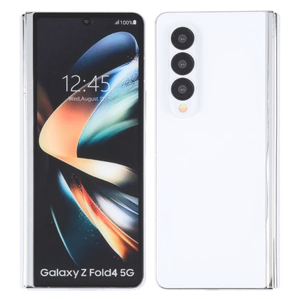 For Samsung Galaxy Z Fold4 Color Screen Non-Working Fake Dummy Display Model (White)-garmade.com