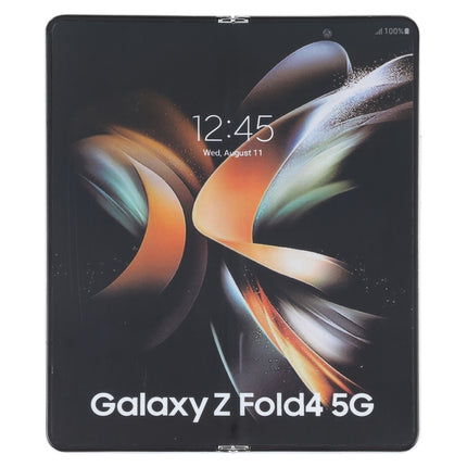 For Samsung Galaxy Z Fold4 Color Screen Non-Working Fake Dummy Display Model (White)-garmade.com