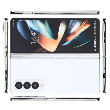 For Samsung Galaxy Z Fold4 Color Screen Non-Working Fake Dummy Display Model (White)-garmade.com