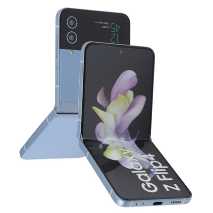 For Samsung Galaxy Z Flip4 Color Screen Non-Working Fake Dummy Display Model (Blue)-garmade.com