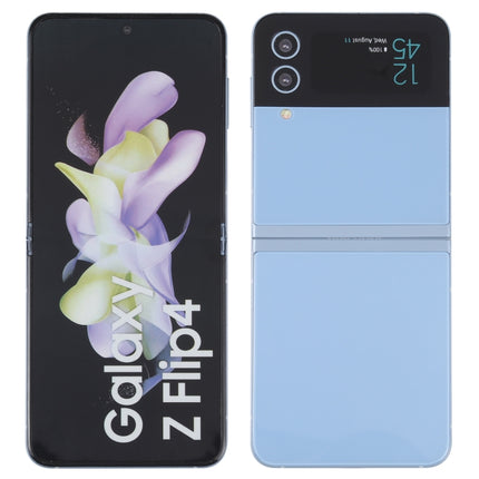 For Samsung Galaxy Z Flip4 Color Screen Non-Working Fake Dummy Display Model (Blue)-garmade.com