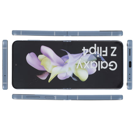 For Samsung Galaxy Z Flip4 Color Screen Non-Working Fake Dummy Display Model (Blue)-garmade.com