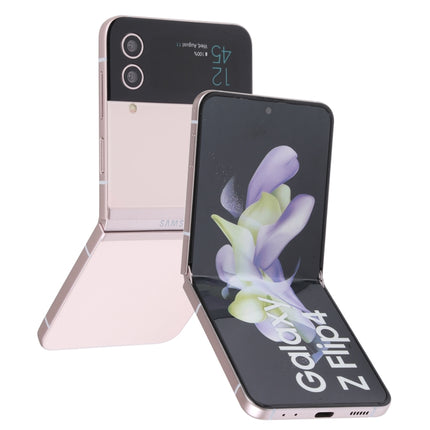 For Samsung Galaxy Z Flip4 Color Screen Non-Working Fake Dummy Display Model (Rose Gold)-garmade.com