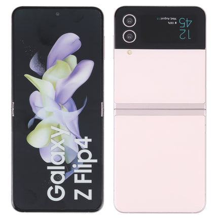 For Samsung Galaxy Z Flip4 Color Screen Non-Working Fake Dummy Display Model (Rose Gold)-garmade.com