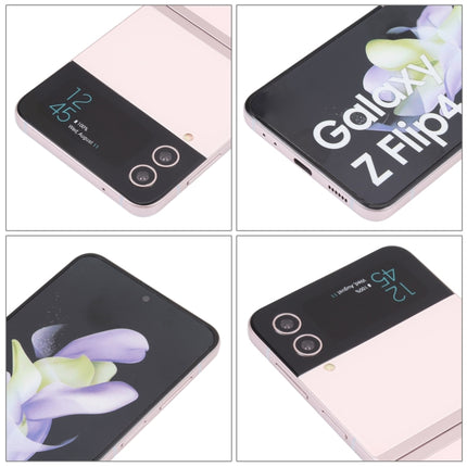 For Samsung Galaxy Z Flip4 Color Screen Non-Working Fake Dummy Display Model (Rose Gold)-garmade.com