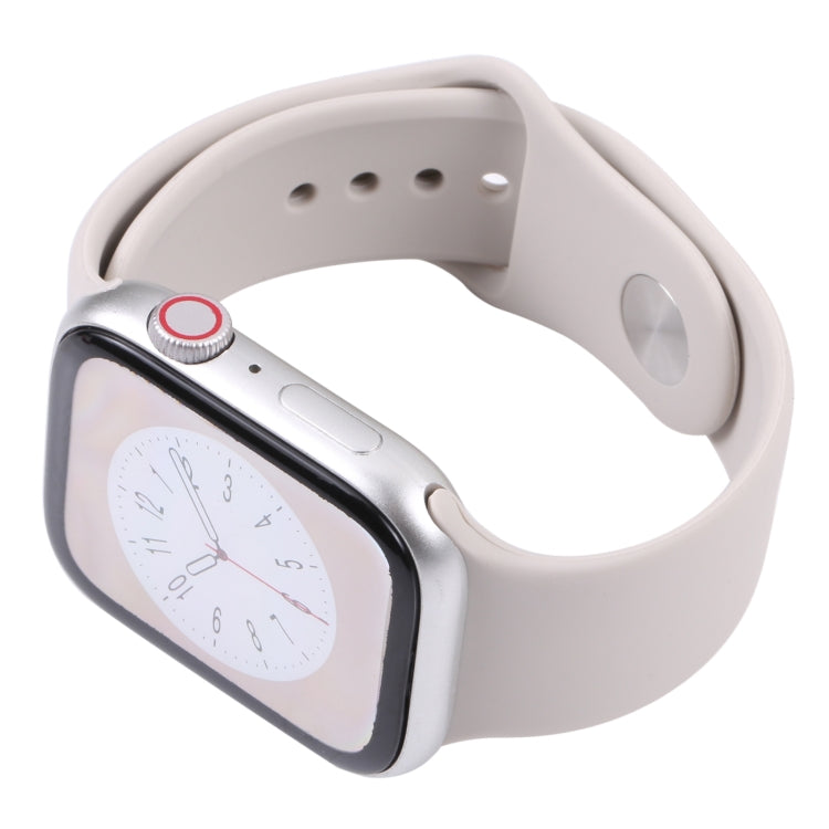 For Apple Watch Series 8 41mm Color Screen Non-Working Fake Dummy Display Model(Starlight)-garmade.com