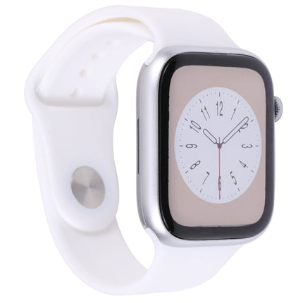 For Apple Watch Series 8 41mm Color Screen Non-Working Fake Dummy Display Model(White)-garmade.com