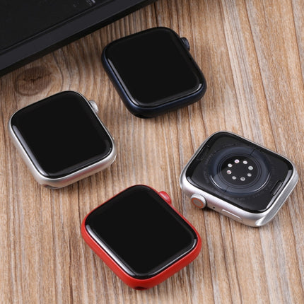 For Apple Watch Series 8 41mm Black Screen Non-Working Fake Dummy Display Model, For Photographing Watch-strap, No Watchband(Red)-garmade.com