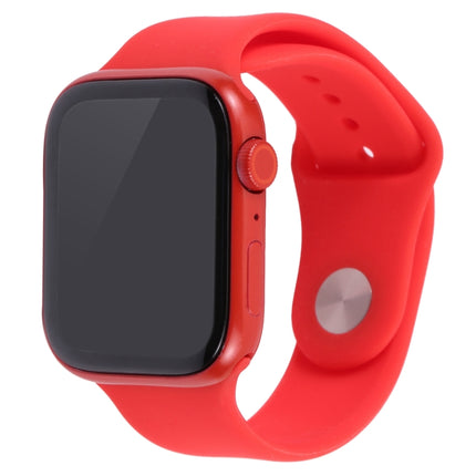 For Apple Watch Series 8 45mm Black Screen Non-Working Fake Dummy Display Model(Red)-garmade.com