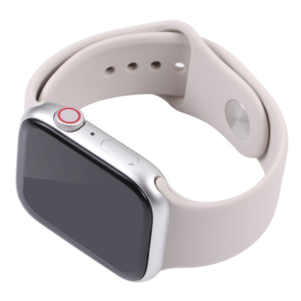 For Apple Watch Series 8 45mm Black Screen Non-Working Fake Dummy Display Model(Starlight)-garmade.com