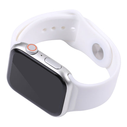 For Apple Watch SE 2022 40mm Black Screen Non-Working Fake Dummy Display Model (White)-garmade.com