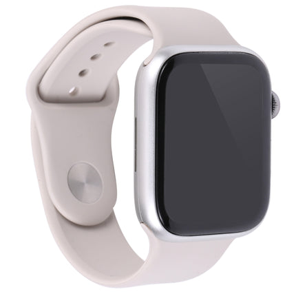 For Apple Watch SE 2022 44mm Black Screen Non-Working Fake Dummy Display Model (Starlight)-garmade.com