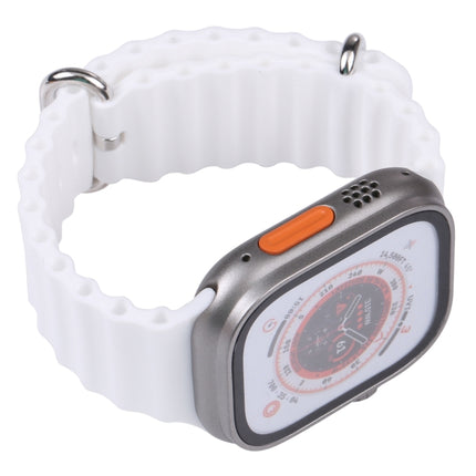 For Apple Watch Ultra 49mm Color Screen Non-Working Fake Dummy Display Model (White)-garmade.com