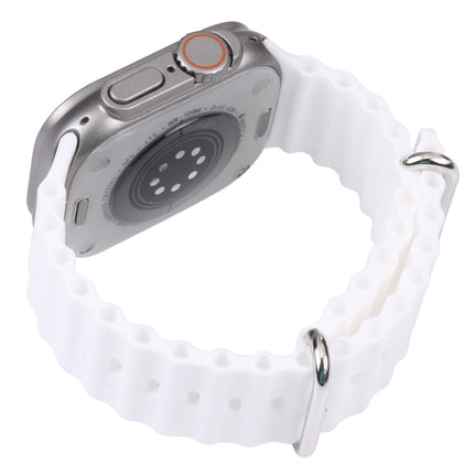 For Apple Watch Ultra 49mm Color Screen Non-Working Fake Dummy Display Model (White)-garmade.com