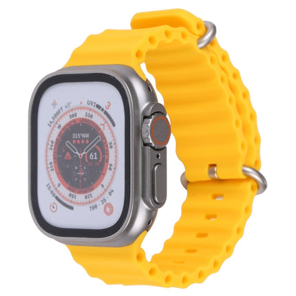 For Apple Watch Ultra 49mm Color Screen Non-Working Fake Dummy Display Model (Yellow)-garmade.com