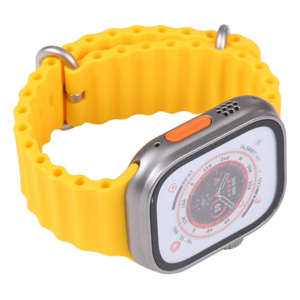 For Apple Watch Ultra 49mm Color Screen Non-Working Fake Dummy Display Model (Yellow)-garmade.com