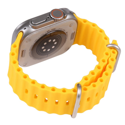 For Apple Watch Ultra 49mm Color Screen Non-Working Fake Dummy Display Model (Yellow)-garmade.com